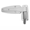 Kason 1248 Reversible Spring-Assisted Cam-Lift Hinge Chrome Finish for Walk-in
