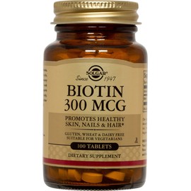 Solgar Biotin 300mcg 100 Tablets