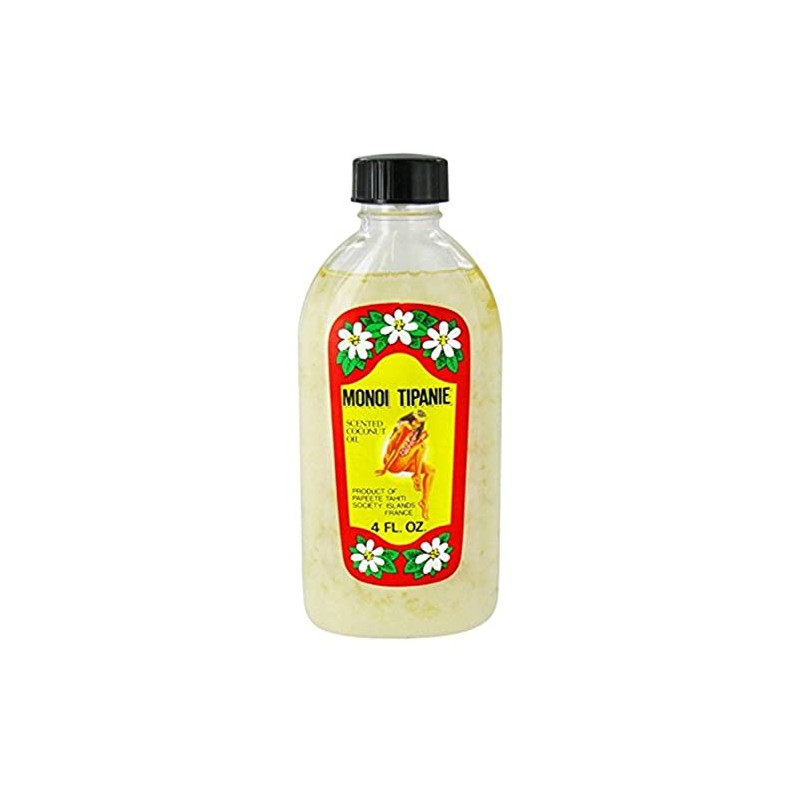 Monoi Tiare Tahiti Monoi Tipanie Plumeria, 4 Fluid Ounce