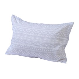 Nishikawa PJ04109028 Pillow Cover, 25.6 x 17.7 inches (65 x 45 cm), Washable, Prevents Pillow from Slipping, Zipper Type, Covering Studio CT4006 Gray