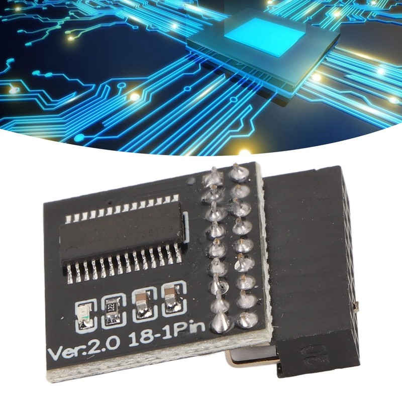 ASROCKRACK Accessory TPM 2.0 Module with Infineon SLB9665 Chip for