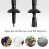 SPOTRAVEL Telescopic Trekking Poles, 2 Pack Aluminum Hiking Sticks, Lightweight