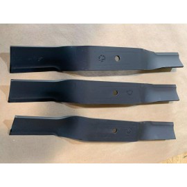 Rhino Set/3 blades for Servis Rhino 60" (5') finish grooming mowers replaces 00761712