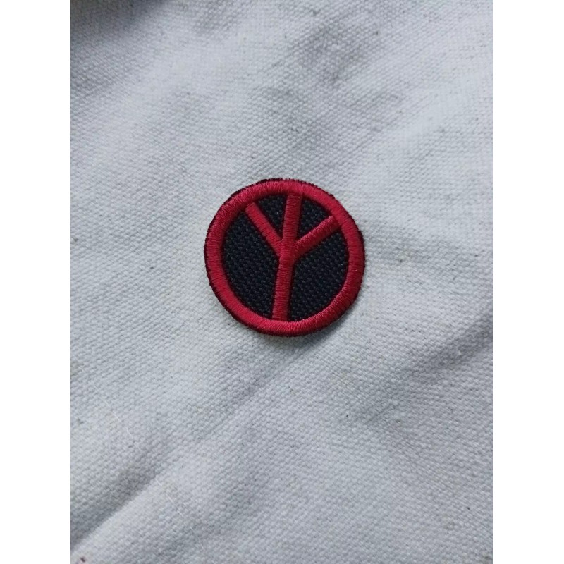 Symbols Peace Sign Mini Patch 1.25" inch High Quality Iron