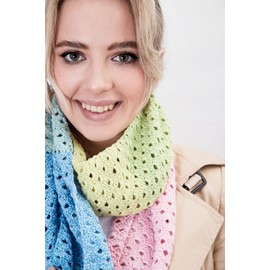 Bobbel Special Edition Colour Gradient Yarn, Spring Breeze – 075, 267 g, 4-Ply, 1,000 m, Wool, Yarn for Knitting and Crocheting