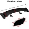 57 Inch Universal Rear Trunk Spoiler Wing GT Style ABS