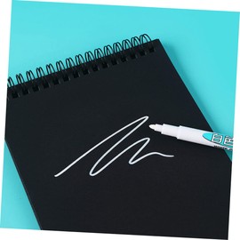 Operitacx 10pcs White Marker Pen White Paint Pen Paints Black Paint Pen Teaching Accessory Portable Paint Pens Multi-function Marker Pen Paint Accessory Teaching Supply Paint Supply Plastic