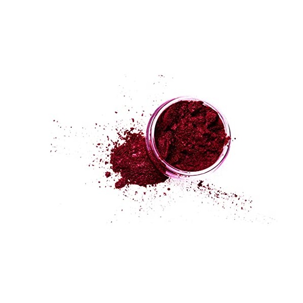 Amaranth Red Natural Mineral Mica Powder, 0.88oz (25g) | for