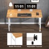 Need Computer Desk Office Desk 62 inches Folding Table with