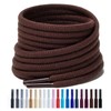 Handshop 2 pairs round cotton shoe laces for sneakers, 4