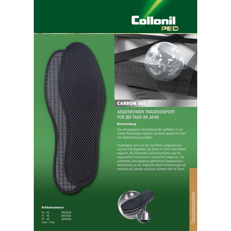 Collonil Carbon 365 365 days a year, black