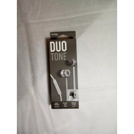 Vibe Duo Tone Earphones 3.5mm Plug Microphone *NEW*