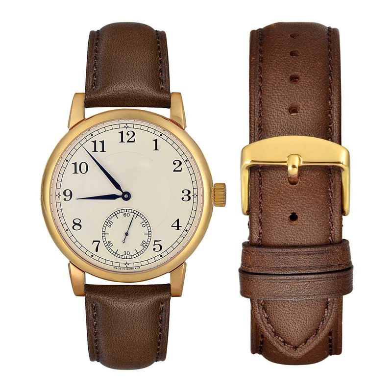 WOCCI Watch Band, 0.9 inch (24 mm) Replacement Strap, Vintage