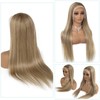 Highlight Human Hair Wigs Balayage Blonde Highlighted 13x4 Lace Front