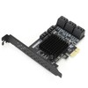 PCI E to SATA3.0 Expansion Card 8 Ports Adapter Riser