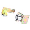 12V Electromagnetic Lock 132.3lb Holding Force Small Electric Magnetic Lock