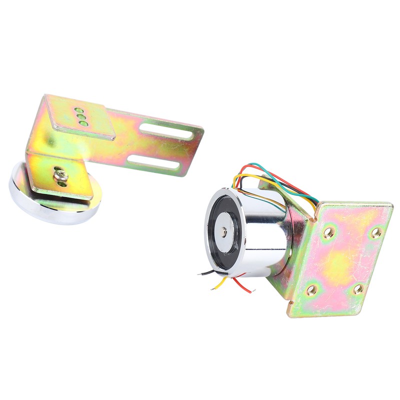 12V Electromagnetic Lock 132.3lb Holding Force Small Electric Magnetic Lock