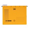 Elba Mehrfach-Hängehefter chic, für A4, aus Karton, gelb, 5 Stück