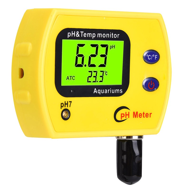 2-In-1 Portable High Precision Temperature PH Tester Meter Water Quality