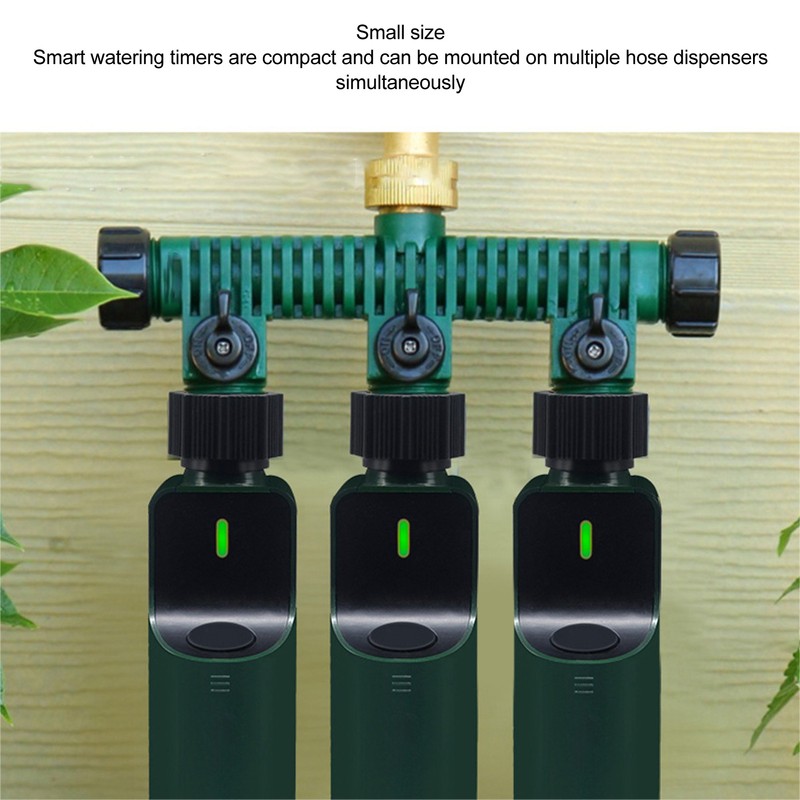 Watering Irrigation Timer with 3/4in NH Thread LED Indicator Rain