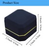 GBYAN Ring Box with LED Light Jewelry Display Gift Box