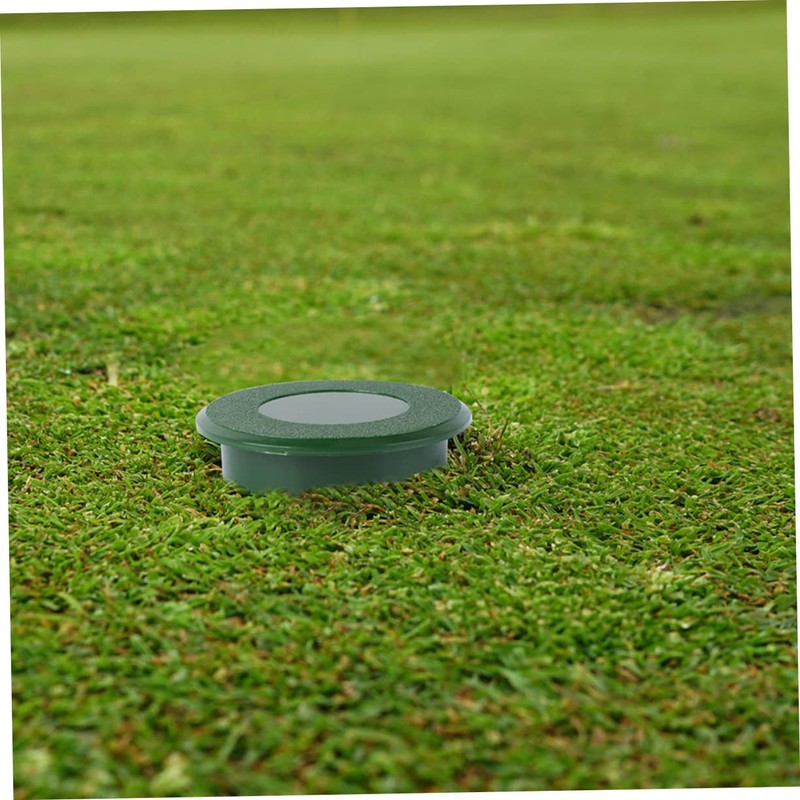 Gatuida 3pcs Golf Cup Cover Durable Plastic Putting Hole Protectors