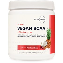 Type Zero- Polvo BCAA Vegano Ultra Limpio  Electrolitos (Punzón Hawaiano  6G) 211 Sin AzúcarSin Sucralosa B                                           