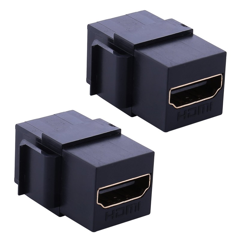 HDMI Keystone Jack Insert - iGreely 2Pack Female to Female