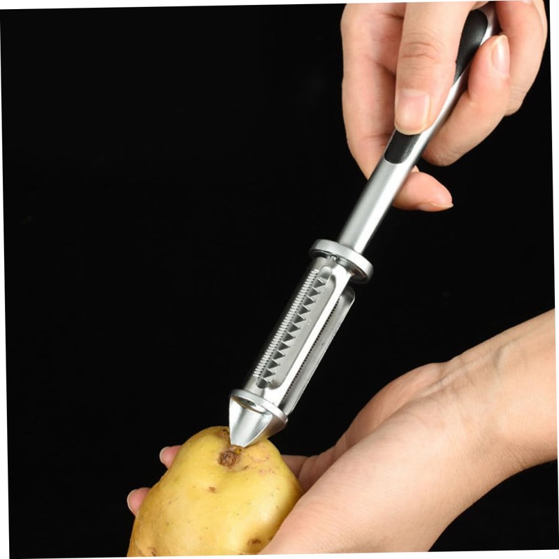 COLLBATH Multi Functional Vegetable Peeler and Grater Tool Ergonomic Kitchen
