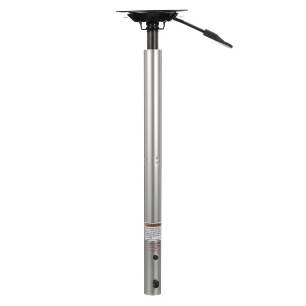 Attwood SP-39204 Snap-Lock 1.77-Inch Post, Adjustable Height, 24 to 30 Inches High, Power Pedestal, Integrated Seat Mount