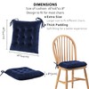 ELFJOY 4 Pack Chair Cushions for Dining Chairs Chair Pads