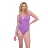 Gottex Women’s Surplice One Piece Stylish and Elegant Bathing Suit