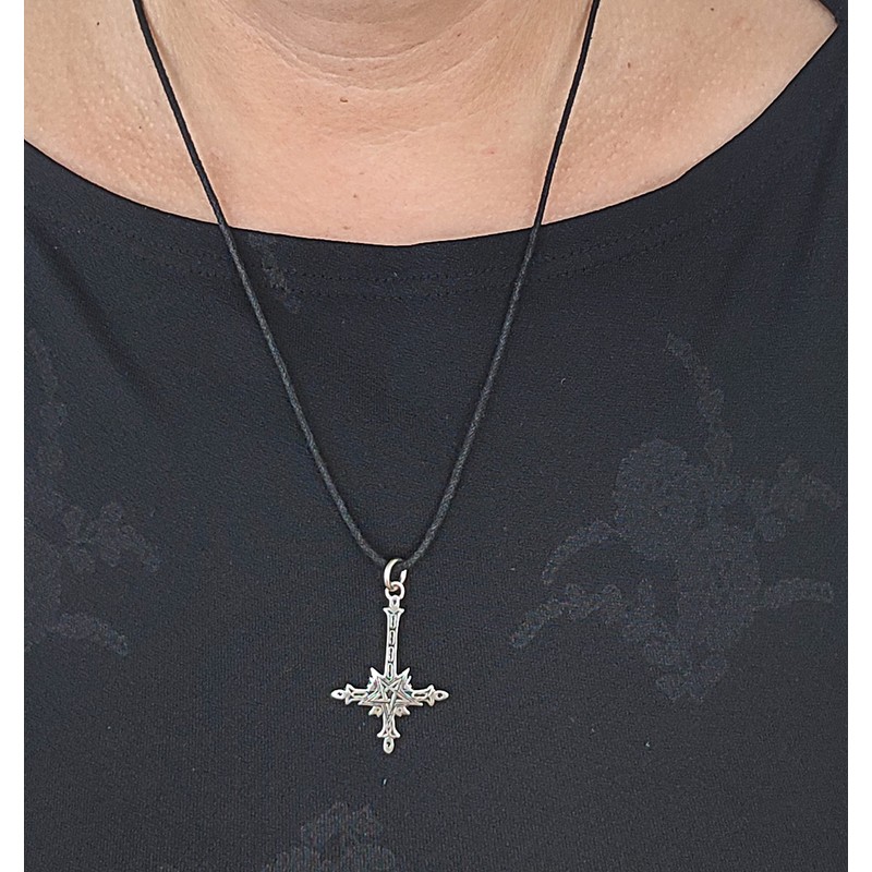 925 Sterling Silver Cross Pendant With Necklace 45 – 65