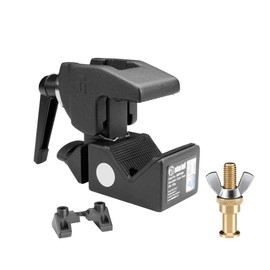ah Stands SCP710B Adam Hall Accessories Super Clamp Universal Hook with Knob SCP710BSET1