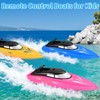 Lumiparty 3PACK Remote Control Rc Boat for Kids, 2.4Ghz Control,
