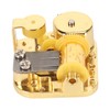 Windup Musical Movement 18 Note Pleasing Melody Alloy Easy Mounting