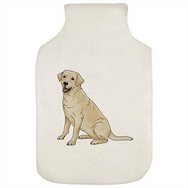 'Happy Labrador' Hot Water Bottle Cover (HW00018082)
