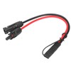 Solar Panel Cables Connectors SAE Adapter 10AWG 0.35m Solar Power
