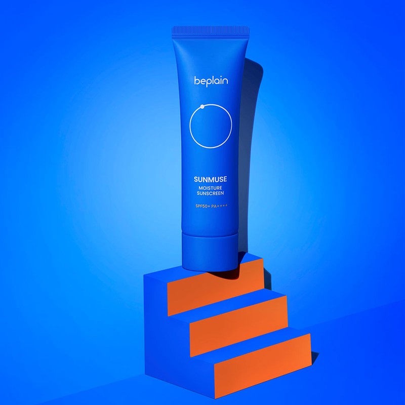[비건뷰티] 비플레인 선뮤즈 모이스처 선크림 SPF50+ PA++++ x 2p +