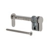 Adjustable Blind Cylinder - 35-154 mm - Matt Nickel-Plated