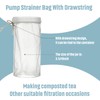 Shappy 20 Pieces Compost Tea Bag Pump Strainer Mesh Filter