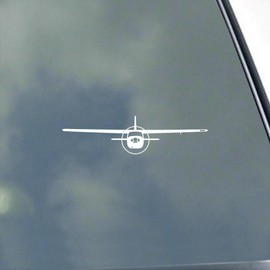 177RG Cardinal Front View Vinyl Sticker Decal by KLO Graphics General Aviation Aircraft 177A 177B 177