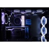 EZDIY-FAB 120mm PWM White PC Case Fan LED Ring Fan