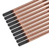 PATIKIL 20pcs 6mmx305mm(1/4"x12") Carbon Arc Air Gouging Rods Copper Graphite