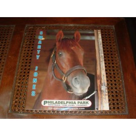 RARE SMARTY JONES 2004 RETIREMENT PROGRAM KENTUCKY DERBY PREAKNESS STAKES WINNER