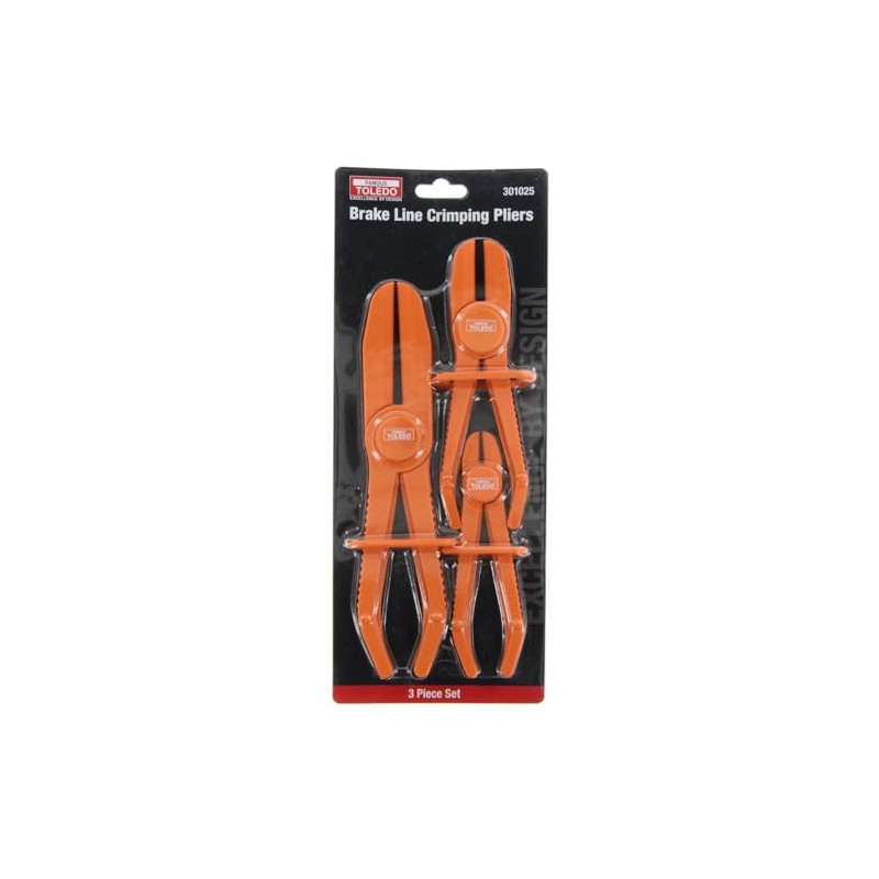Toledo Hose/brake Line Crimping Pliers 3PC 301025 301025