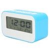 LCD Kids Alarm Clock Backlight Musical Alarms Birthday Reminder Blue