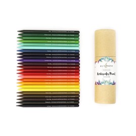Altenew Woodless Watercolor Pencil 24 Set, Pre-Sharpened, Easy Blending, Artist Watercoloring, Artist Coloring Pencils, Dissolves Smoothly