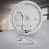 BRILONER - LED ceiling light with indirect light, flat, neutral