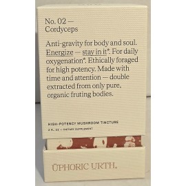Uphoric Urth NEW Sealed UPHORIC URTH No. 2 Cordyceps Mushroom Extract Tincture 2oz Energy
